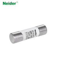 Offre Spéciale – Composants de Fusible Plastique Bipolaire 500V 32A 100KA (Capacité de Coupure) 10x38mm pour Armoires de Distribution – Démarrage à Froid