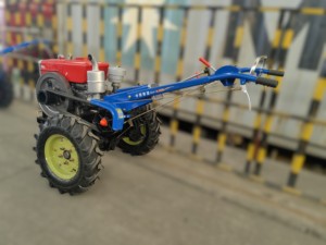 2WD Wheel Mounted Walking Tractor Accessories 10HP/12HP Diesel Core <strong>Components</strong> Include Pump Engine Gearbox for <strong>Agriculture</strong> - Product Image 2
