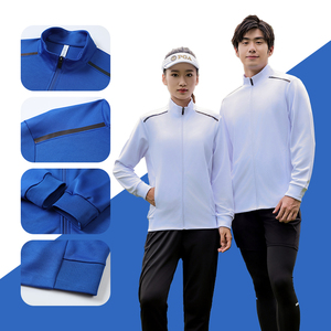 Logo personnalisé Haute Qualité Gym Deux Pièces Populaire Zip Complet Jogger Porter Entraînement Jogging Ensemble Porter - Product Image 1