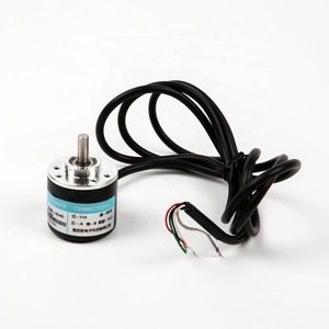 Encoder Rotatorio Mecánico Fotoeléctrico Incremental de 600 Pulsos, DC5-24V AB Bifásico 600Ppr ND077, Eje de 38mm 6x13mm - Product Image 4