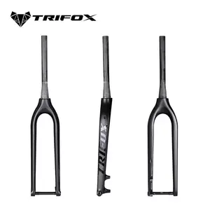 2023 toptan 29er 110mm UD matt ile süper hafif tam karbon MTB bisiklet çatalı