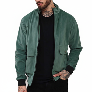 เสื้อแจ็คเก็ตกันลมสำหรับผู้ชายเสื้อโค้ทยุทธวิธีเข้ารูปสำหรับฤดูใบไม้ผลิฤดูใบไม้ร่วงเสื้อแจ็คเก็ตบอมเบอร์สำหรับผู้ชาย2025ดีไซน์ใหม่ - Product Image 1