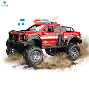 LED Light Music Taktische Kampfs imulation Feuer rettung Militär-LKW-Spielzeug Profession elle Rollenspiel getriebe für Jungen Outdoor-Kunststoff - Product Image 2