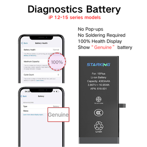 <span class=keywords><strong>Batterie</strong></span> de remplacement authentique pour <span class=keywords><strong>iPhone</strong></span> 12, 12 Pro, 12, 13 mini, 14, 15, compatible iOS26, vente en gros <span class=keywords><strong>d</strong></span>'usine OEM/ODM, certifiée CE, MSDS, UN38.3 - Product Image 1