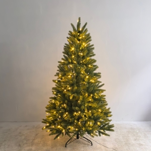 Thanh lịch ấm áp đa-ánh sáng trước hùng vĩ nhân tạo Vân sam chrimas cây với Lễ Hội Nhà chức năng - Product Image 2