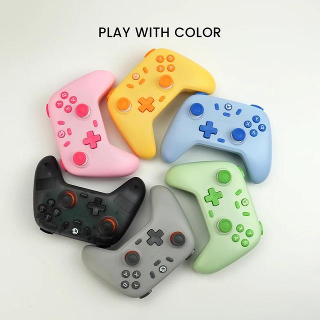 GameSir T4 Nova Lite Wireless Controller with Hall Effect for Nintendo Switch iPhone Android Phone PC Games Hall Effect Stick