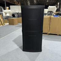 Boîtier audio vide V45 pour deux enceintes de 15 pouces, en MDF/contreplaqué, avec accessoires audio inclus, fabriqué en Chine