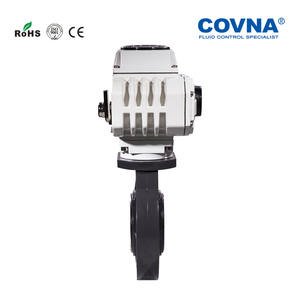 Válvula de Mariposa Motorizada de PVC Plástico con Accionamiento Automático COVNA DN15-DN100 para Agua - Product Image 4