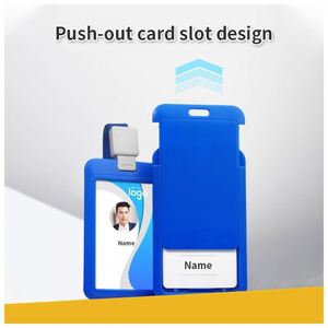 Custom Classic Portable <b>Polyester</b> Card Holder with Multicolor Options for Promotional Use - Product Image 5