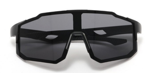 Nouveauté Lunettes de soleil polarisées de sport à grande monture avec logo personnalisé pour l'extérieur, protection UV - Product Image 4