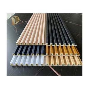 Panel de Pared Decorativo Interior de Material Compuesto de Madera y Plástico (WPC) DELIKANG, Acanalado, 1500*170*24mm, Flexible, Impermeable e Ignífugo - Product Image 4