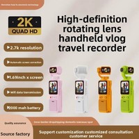 Sensor pintar terintegrasi L19S menyediakan kamera aksi mini portabel otomatis untuk olahraga, dengan layar sentuh HD 1,69 inci dan resolusi 2K.