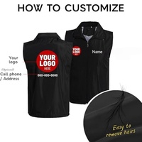 Ropa de Trabajo de Barbería Unisex Personalizada ZZB, Anti-Estática, Anti-Arrugas, Transpirable, de Poliéster, Incluye Chaquetas, Batas y Chalecos