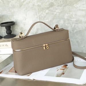 महिलाओं के कैजुअल चमड़े का हैंडबैग, क्रॉसबॉडी कंधे बैग असली चमड़े का बैग लंच बैग - Product Image 3