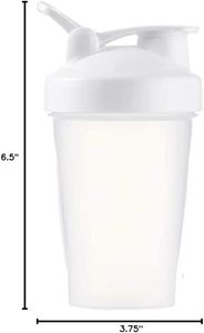 Custom Logo 600ml PP Plastic Travel Sports Protein <b>Shaker</b> Reusable Thermal Insulation Drinking <b>Bottle</b> with Lid - Product Image 4