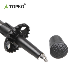 Bastón <span class=keywords><strong>de</strong></span> senderismo <span class=keywords><strong>de</strong></span> fibra <span class=keywords><strong>de</strong></span> carbono plegable ultraligero con logotipo personalizado <span class=keywords><strong>de</strong></span> gran oferta TOPKO para senderismo - Product Image 6