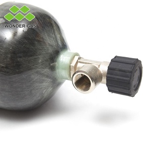 Originele fabrieks Ce 6.8L 4500Psi duikfles van koolstofvezel, koolstofvezel 300 bar luchtfles met ventiel - Product Image 6