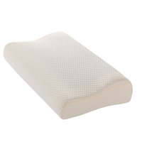 Orthopädisches Umweltfreundliches Komfortables Kühlgel-Memory-Foam Kontur-Kopfkissen aus Bambusfaser für Rücken-, Bauch- und Seitenschlaf