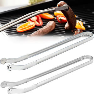 MAGNIFIQUE Gadgets de cuisine <span class=keywords><strong>Pince</strong></span> à <span class=keywords><strong>saucisse</strong></span> pour <span class=keywords><strong>barbecue</strong></span> <span class=keywords><strong>Pince</strong></span> à <span class=keywords><strong>barbecue</strong></span> en acier inoxydable <span class=keywords><strong>Pince</strong></span> de cuisine polyvalente à long manche - Product Image 1