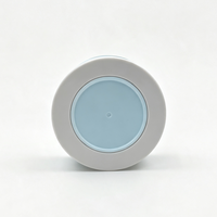 Flacon rechargeable pour crème contour des yeux, durable et de qualité supérieure - Matériau ABS, doublure double couche et bouchon à vis haute étanchéité (Logo personnalisé)