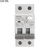 Interruptor Diferencial GEYA GYR9N-AC 2P 6A-25A 30mA/100mA/300mA RCBO/RCCB/RCD/ELCB