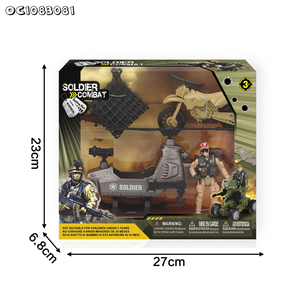 Escala caliente personalizado plástico ejército hombres modelo <span class=keywords><strong>militar</strong></span> accesorios pequeños soldados figura de Acción Verde juego con certificado En71 - Product Image 6