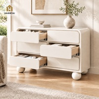 Commode sur mesure HarmTai, moderne et écologique, avec 6 tiroirs, meuble de rangement gain de place pour chambre, salon, appartement