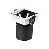 Spot encastré LED en aluminium IP20, tension AC220V (±10%) 12W 2*12W, anti-éblouissement profond COB, spot LED pour salon
