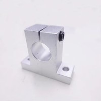 Roulements linéaires en aluminium SK, guides linéaires SK20, support de roulement d'axe
