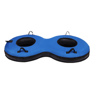 Tube de traîneau gonflable en caoutchouc de traîneau de ski de neige de Florescence 100cm pour le tube de neige de sport d'hiver 42 pouces - Product Image 5