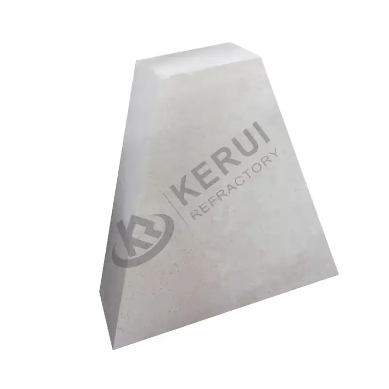 KERUI Fused allumina Zirconia silice mattone refrattario in zirconio corindone mattone per forno di fusione del vetro