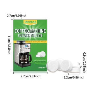 Productos químicos domésticos multiusos, película efervescente para la limpieza de la máquina de café, elimina las manchas de café, mantiene la suciedad óptima - Product Image 5