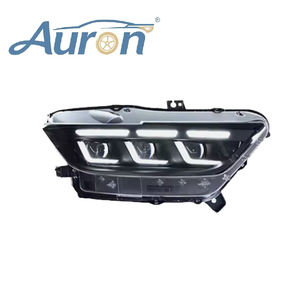 AURON Mustang 2015-2017 Luces de circulación diurna de lente transparente, nueva actualización de reequipamiento, 6000K 12V, Plug & Play, luz trasera, venta al por mayor - Product Image 1