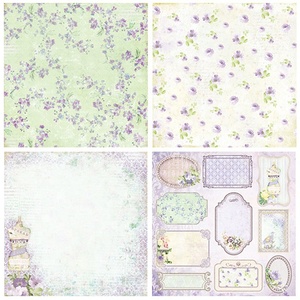 Venta directa de fábrica, 24 hojas de papel para álbum de recortes de 6 "x 6" - Product Image 5