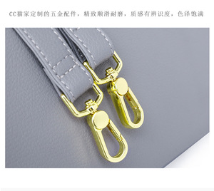 กระเป๋าถือผู้หญิงแฟชั่น PU สีพื้น พรีเมียม ลำลอง พกพาสะดวก จุของได้เยอะ ดีไซน์เรียบง่าย สะพายไหล่เดียว - Product Image 3