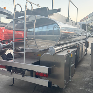 รถบรรทุกถังน้ำมันดีเซล/เบนซิน ดงเฟิง ขนาดเล็ก 4x2 พวงมาลัยขวา ถังสแตนเลส 5000 ลิตร สำหรับขาย - Product Image 5