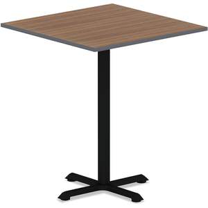 Alera ALETBH423B Base de table en acier à colonne unique, série Hospitality, 27,5 po. X 40,38 pouces 300 livres. Tables de restaurant de grande capacité - Product Image 1