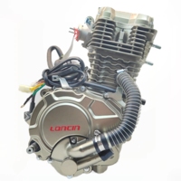 Moteur de moto Loncin 300CC de haute qualité, moteur de moto à quatre temps refroidi par eau, assemblage de moteur de moto