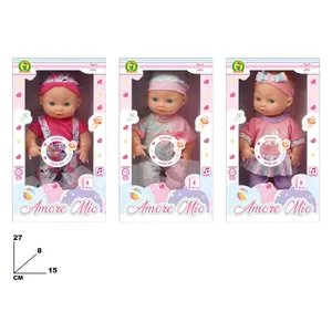 Muñeca Bebé Amore Mio con Sonidos, 24 cm, Juguete de Peluche Electrónico para Niños - Product Image 3