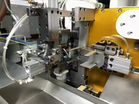 Machine à sertir les câbles automatique multifonctionnelle avec fonctions de coupe, de dénudage, de torsion et d'étainnage