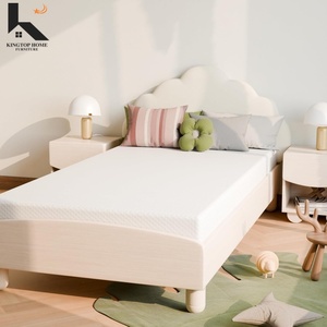 Matelas en mousse à mémoire <span class=keywords><strong>de</strong></span> forme rafraîchissante à fermeté moyenne pour soulager la pression et favoriser le soutien, idéal pour les enfants, compatible avec les lits superposés, livré en boîte – Offre Spéciale - Product Image 1