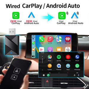 CarPlay ไร้สาย2In1กล่อง Ai อัตโนมัติแบบมีสายไปยัง carpay มินิอะแดปเตอร์ไร้สายบลูทูธสำหรับรถยนต์พร้อมกล่อง CarPlay แบบมีสาย OEM - Product Image 2