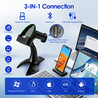 Precio competitivo FYJ F8603W Escáner de código de barras QR y 1D Conexión inalámbrica 3 en 1 IP54 Uso de supermercado de la mejor calidad