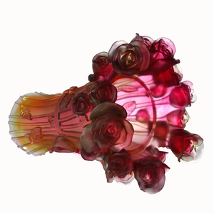 Jarrón de Cristal de Lujo Estilo Nórdico Europeo con Flores de Calla para Decoración Navideña, Centro de Mesa para Bodas, Jarrón de Cristal OEM - Product Image 6