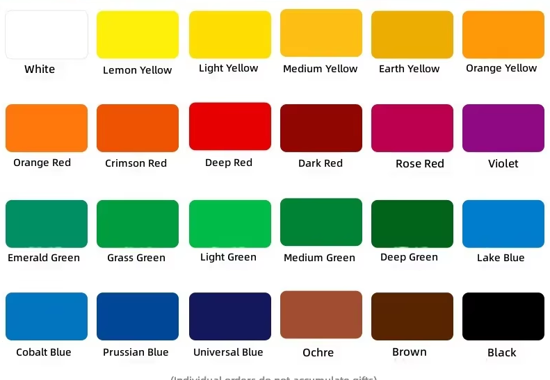 24 colors