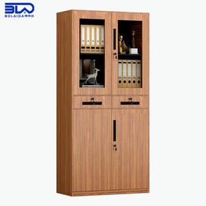 خزانة ملفات مكتبية معدنية قابلة للقفل، خزانة تخزين فولاذية بنمط رمادي للوثائق - Product Image 5