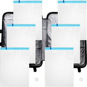 0.05mm Ultra-Mince Roulé À La Main Sacs De Rangement <span class=keywords><strong>Sous</strong></span> <span class=keywords><strong>Vide</strong></span> <span class=keywords><strong>pour</strong></span> Vêtements Gain De Place Pliable Flexible Salle De Bains Armoire Valises De Voyage - Product Image 2