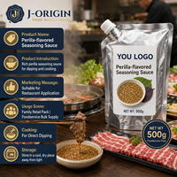 500g Perilla-smaak saus, Aziatische dipsaus in zakje voor hotpot restaurants, foodservice, OEM, private label