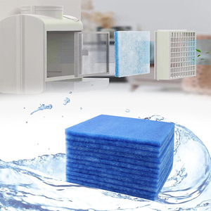 Tela Filtrante No Tejida Funmas de 8.2x7 Pulgadas, Azul y Blanca, Filtro de Aire para Purificación de Ventilación de Secadora Interior - Product Image 2