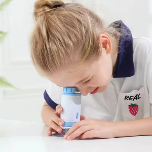 Mới Nhất Kính Hiển Vi Quang Học Thiết Lập Di Động Cầm Tay Kính Hiển Vi Sinh Học Với LED Ánh Sáng Khoa Học Thí Nghiệm Giáo Dục Đồ Chơi Cho Trẻ Em - Product Image 3